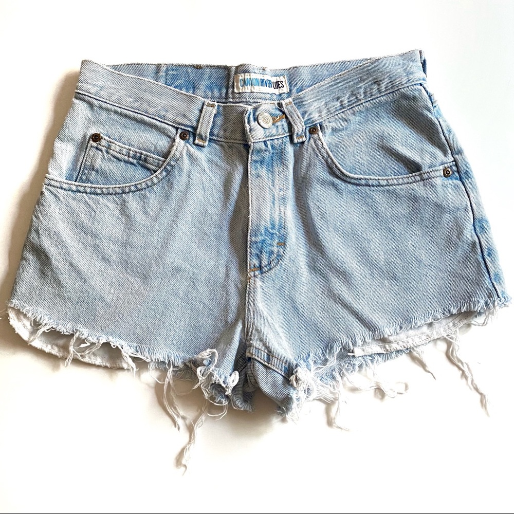 Vintage Canyon River Blues High Rise Shorts